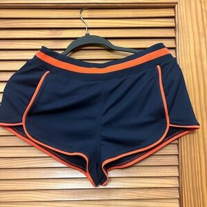 FP Movement by Free People Navy and Orange Athletic Shorts